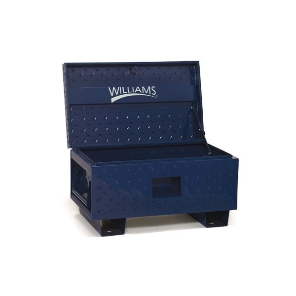 Williams Job Site Boxes - 32in. W X 19in. D X 17.5in. H, Replaces: 50950, Color: Blue 50950B - main